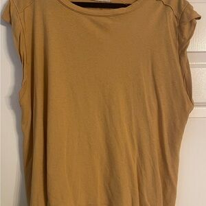 We The Free Tan Muscle Tee